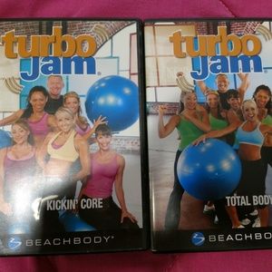 Beachbody turbo jam workout DVD 's